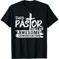 thumbnail image 1 of t-shirt Funny Pastor Appreciation Gift Men Christian Church Priest T-Shirt mens，black，women，funny，journey，Crew Neck, Short Sleeve,printing, 1 of 4