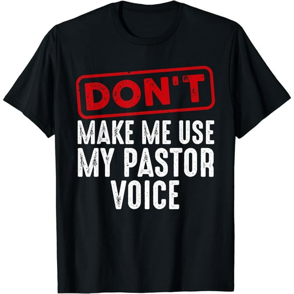 Funny Pastor Art For Men Women Christian Preacher Priest T-Shirt