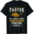 thumbnail image 1 of Funny Pastor Shirt Not A Miracle Worker - Pastor Gift T-Shirt, 1 of 3