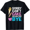 thumbnail image 1 of Funny Pastry Chef Humor Cake Decorator T-Shirt, 1 of 4