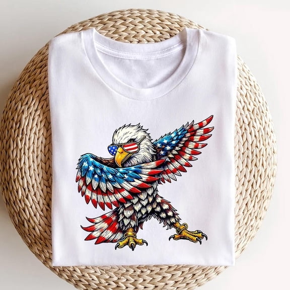 Funny Patriotic Eagle Dab T-S1Hirt - Red White and Blue 4th of Julhirt for M1en WoM1en - USA1 Pride T1EE for Independence Day Gift