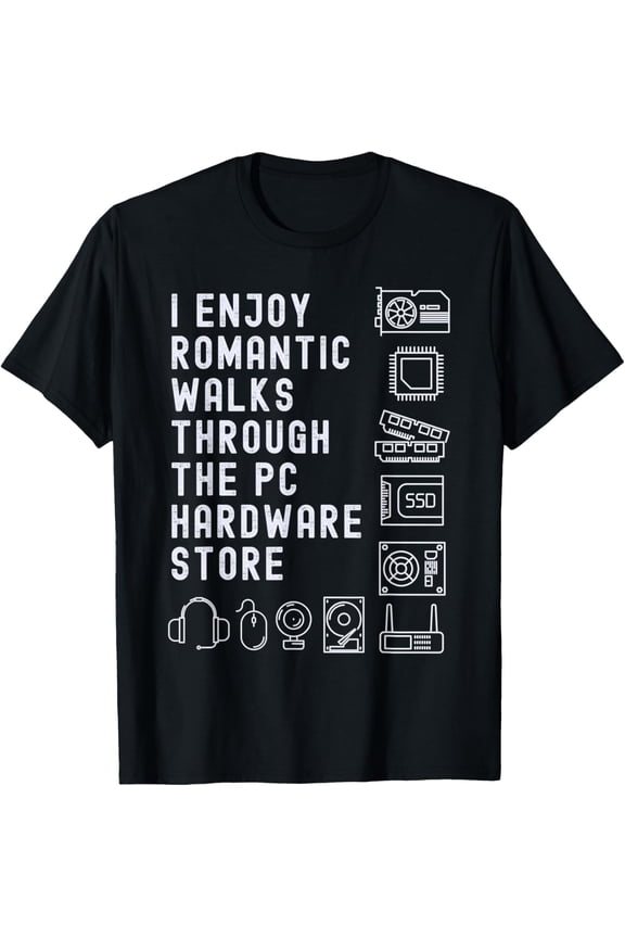Funny Pc Gamer Computer Nerd Hardware Gift Idea T-Shirt