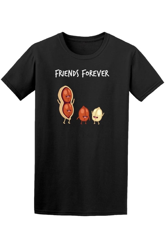 Funny Peanuts Friends Forever T-Shirt Men -Image by Shutterstock, Male 3X-Large