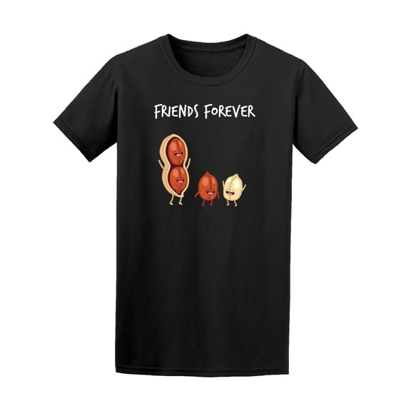 Funny Peanuts Friends Forever T-Shirt Men -Image by Shutterstock, Male Small