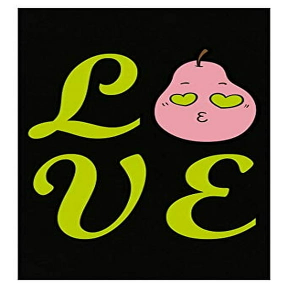 Funny Pear Poster - Wall Decor for Sweet Snack Lovers Gift