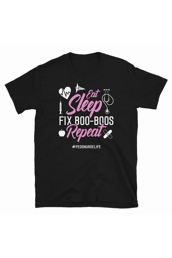 Funny Pediatric Nurse Shirt Hospital Care Gift Medical Graphic Tee,for men and women up to 5XL