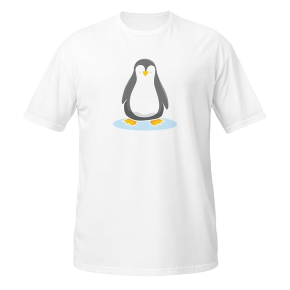 Funny Penguin Gift I Just Really Like Penguins OK T-Shirt (White, XL)