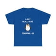 thumbnail image 1 of Funny Penguin Gift I Just Really Like Penguins Ok T-Shirt, 1 of 1