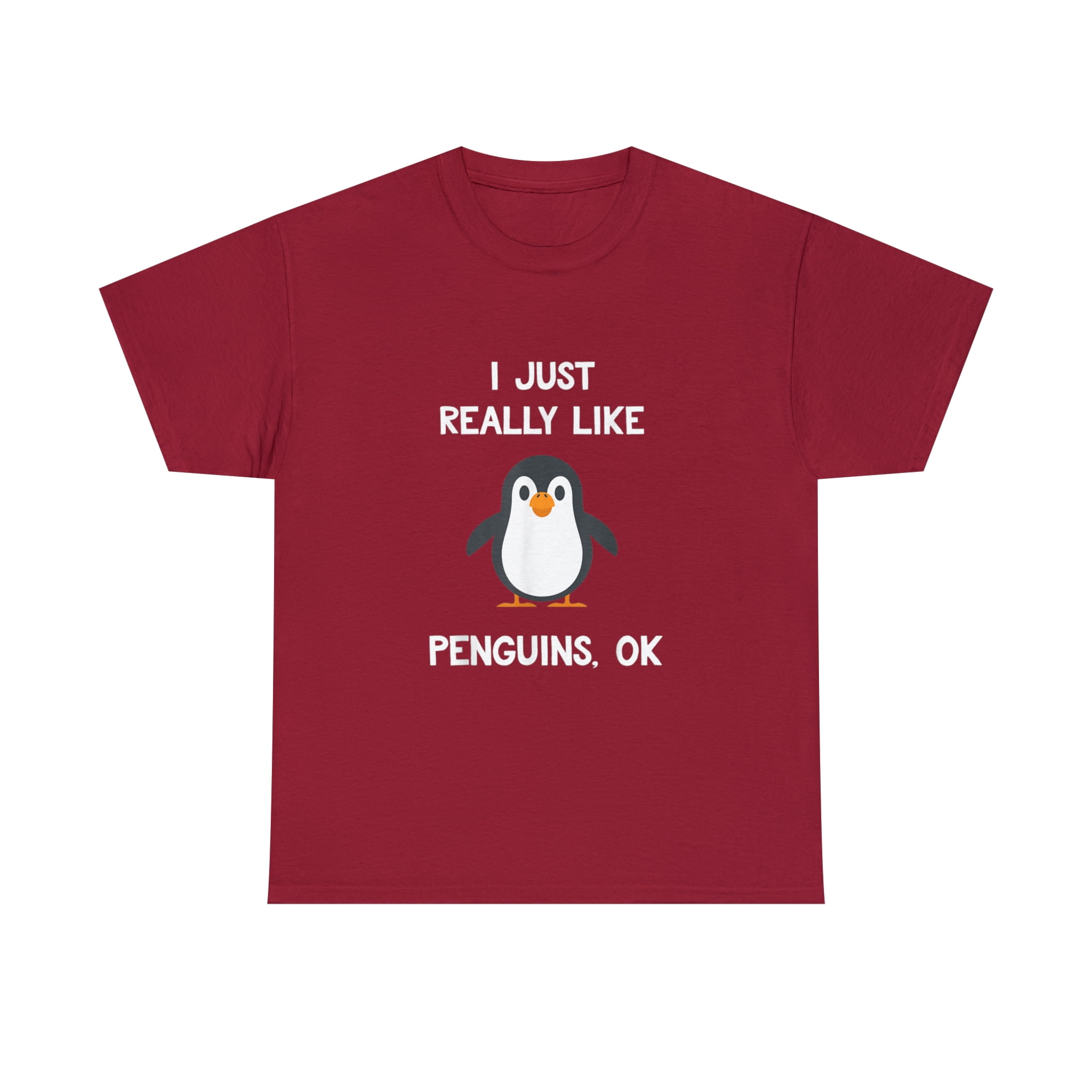 Funny Penguin Shirt I Just Really Like Penguins Ok? T-Shirt Funny Penguin Shirt I Just Really Like Penguins Ok? T-Shirt