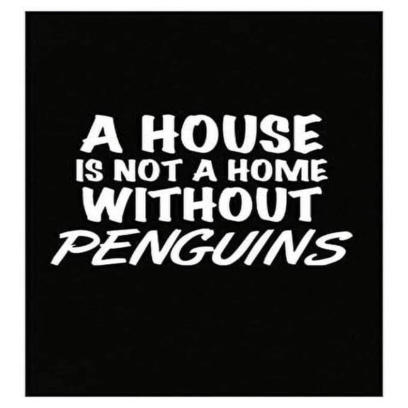 Funny Penguins Poster - Emperor Seabird Art - Unique Antarctica Gift Decor