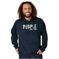 thumbnail image 1 of Funny People Not A Fan Sarcastic Joke Hoodie Sweatshirt Women Men Brisco Brands S, 1 of 6