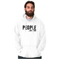 thumbnail image 1 of Funny People Not A Fan Sarcastic Joke Hoodie Sweatshirt Women Men Brisco Brands X, 1 of 6