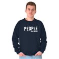 thumbnail image 1 of Funny People Not A Fan Sarcastic Joke Sweatshirt for Men or Women Brisco Brands L, 1 of 6