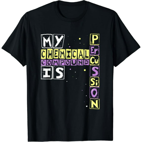 Funny Percussion Gift for Drummer and Percussionist T-Shirt