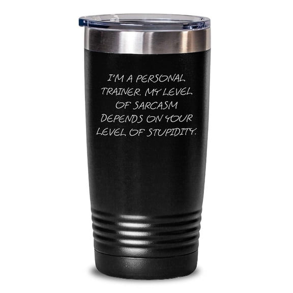 Funny Personal Trainer Tumbler Gifts for Friends and Family - I'm A Personal Trainer - Christmas Unique Presents from Men