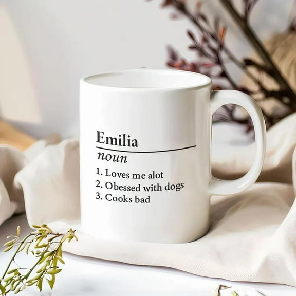 Funny Personalized Name Definition Mug Personalized Name Coffee Cup