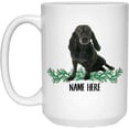 thumbnail image 1 of Funny Personalized Text Gifts Dachshund Black Grey Custom Name Christmas 2022 Gifts White Coffee Mug White 15oz, 1 of 5