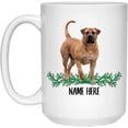thumbnail image 1 of Funny Personalized Text Gifts English Mastiff Red Custom Name Christmas 2022 Gifts White Coffee Mug White 15oz, 1 of 5