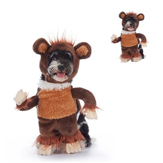 Funny Pet Halloween Costume, Standing Cosplay Dog Cat Outfit with 3D Arms, Assorted Styles for Holiday Party & Photo Shoot