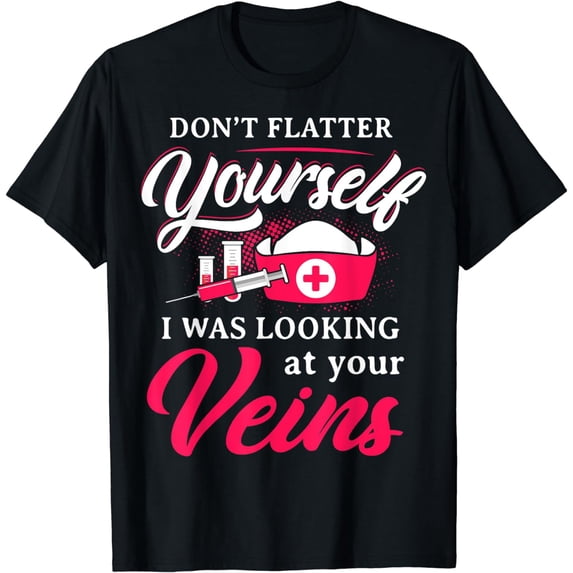 Funny Phlebotomy Technician Phlebotomist Nurse Women T-Shirt