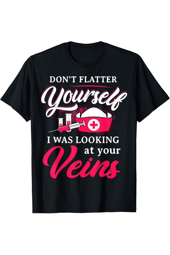 Funny Phlebotomy Technician Phlebotomist Nurse Women T-Shirt