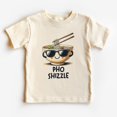 thumbnail image 1 of Funny Pho Shizzle Noodles Toddler Shirt - Asian Food Kids Pun Shirt - Boho Toddler & Youth Tee TODDLER SHORT SLEEVE TEE BELLA CANVAS 3001T, 1 of 3