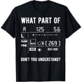 thumbnail image 1 of Funny Photographer Camera Setup Lens Photography Photo Gift T-Shirt, 1 of 4