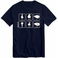 thumbnail image 1 of Funny Physics Duck Pun T-Shirt Quarks Science Humor Graphic Tee, 1 of 3