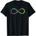 thumbnail image 1 of Funny Pi Day Math Digits of Pi Infinity Rainbow T-Shirt, 1 of 4