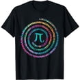 thumbnail image 1 of Funny Pi Day Spiral Pi Math Design for Pi Day 3.14 Tie Dye T-Shirt, 1 of 5
