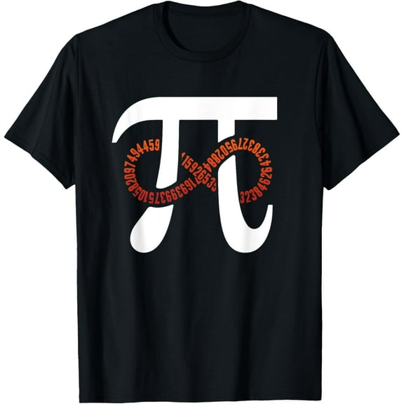 Funny Pi Number 3.141 Infinity Pi Day Funny Geek Math Lover T-Shirt