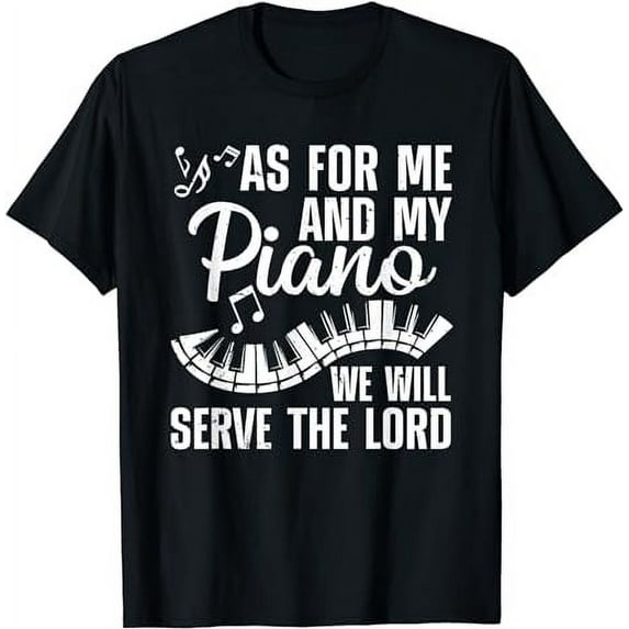 Funny Piano Player Art For Men Women Pianist Piano Teacher T-Shirt