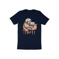 thumbnail image 1 of Funny Piano Player Pianist Teacher Musician Sloth Music Gift T-Shirt Piano Lover Music Teacher Birthday Holiday Present Men Women Tshirt, 1 of 10