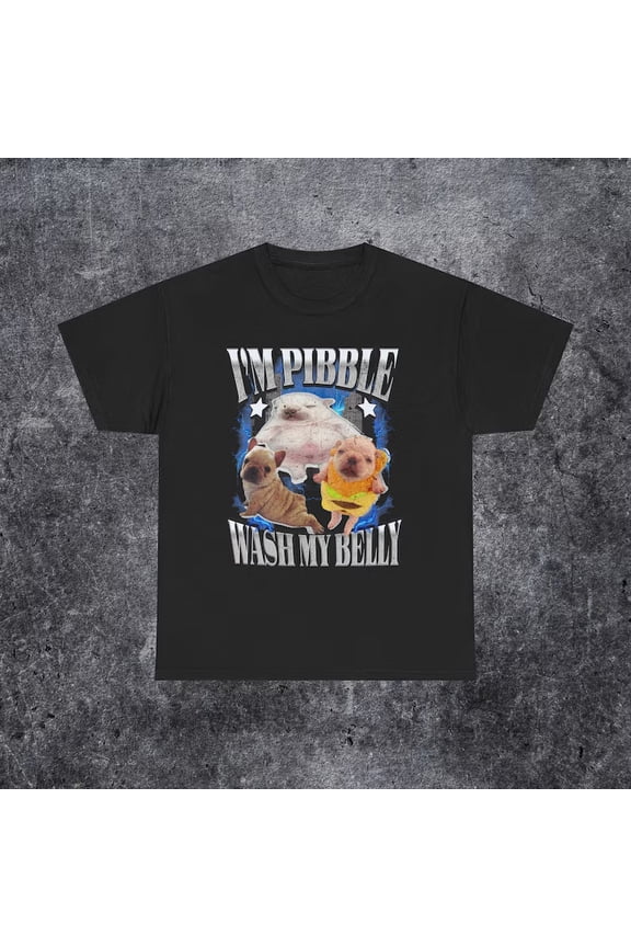 Funny Pibble T-Shirt, Dog Meme Tee Shirt