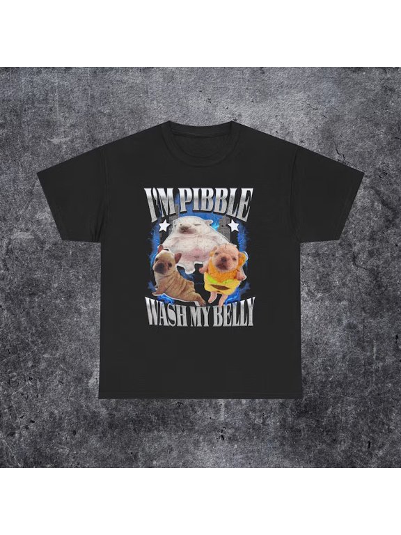 Funny Pibble T-Shirt, Dog Meme Tee Shirt
