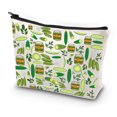 thumbnail image 1 of Funny Pickle Cosmetic Bag Pickle Fruit Food Lover Gift Cucumber Vegetarian Merchandise Zipper Pouch Pickle Lovers Gifts Pickle Party Gift, 1 of 6