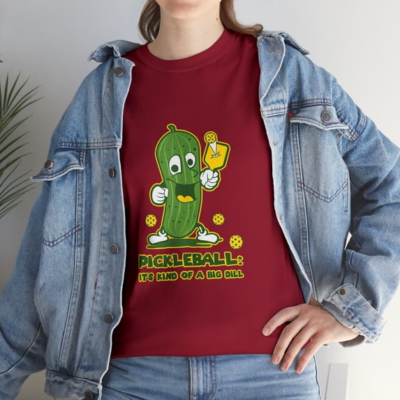 Funny Pickle It's Kind Of A Big Dill Pickleball T-Shirt