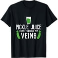 thumbnail image 1 of Funny Pickle Lover's Delight Vegetable Humor Pickle Juice T-Shirt, 1 of 3