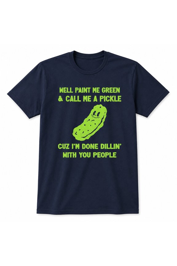 Funny Pickle Pun Graphic T-Shirt, Unisex Classic Fit Tee