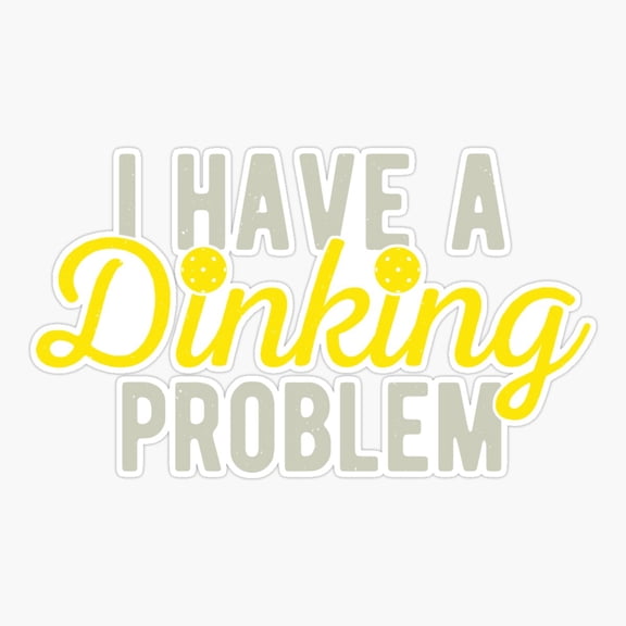 Funny Pickleball Er, Phone Decal Water Bottle Stickers Car Decals, Funny Birthday Gift
