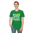 thumbnail image 1 of Funny Pickleball, Gildan Unisex Softstyle T-Shirt, Dink Responsibly, S-3XL, 1 of 4