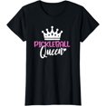 thumbnail image 1 of Funny Pickleball Queen Graphic for Women Pickleball Player T-Shirt, 1 of 3
