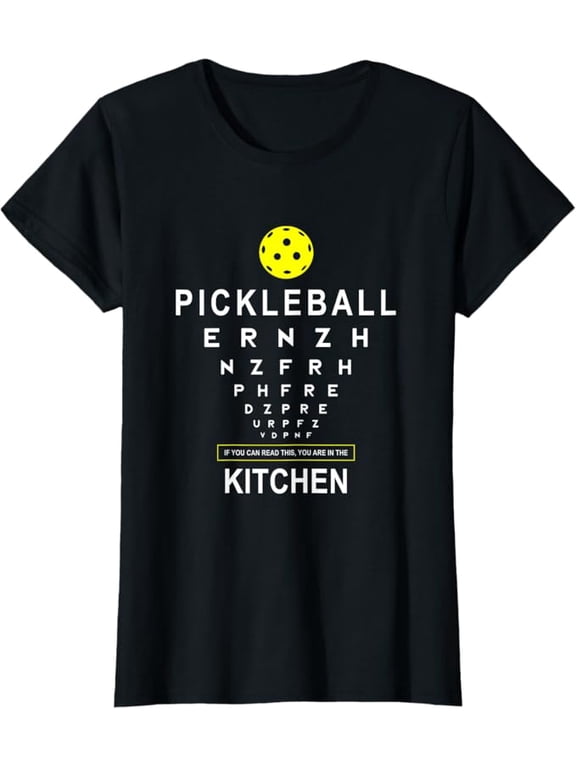 Funny Pickleball Shirt If You Can Read This Kitchen Joke T-Shirt for Women