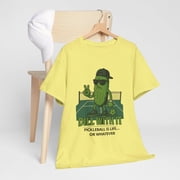 Funny Pickleball T-Shirt Dill With It Pickle Character Graphic Tee, Cute Pickleball Shirt, Pickleball Player Gift