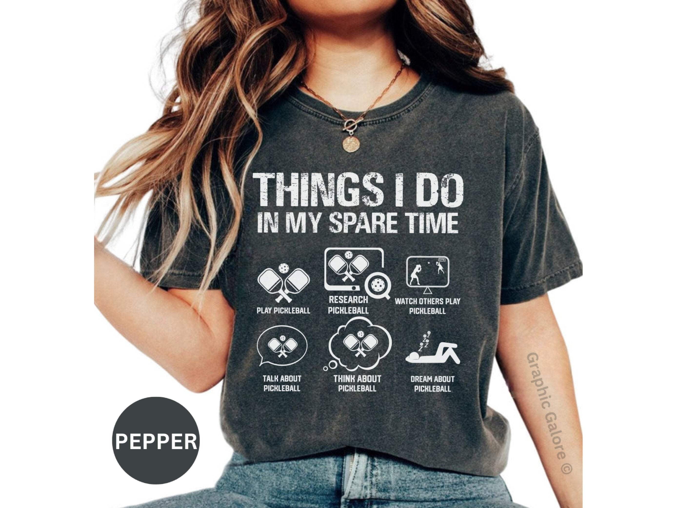 Funny Powerlifting T-Shirt, Things I Do In My Spare Time Tee