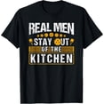 thumbnail image 1 of Funny Pickleball T-Shirt for Men - Real Men Stay Out Of The Kitchen Retro Sports Graphic Tee - Pickleball Player Gift Apparel, 1 of 6