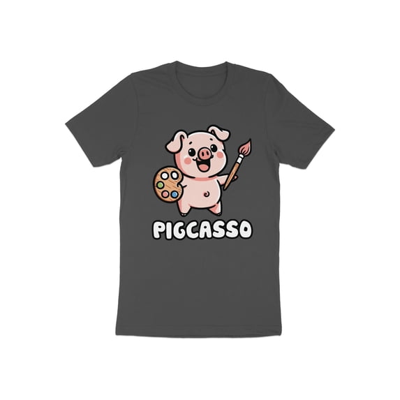 Funny Pig Painter Animal Pun Gift Men Women Kids Boys Girl T-Shirt Cool Animal Lover Puns Birthday Holiday Presents Men Women Kids Tshirt