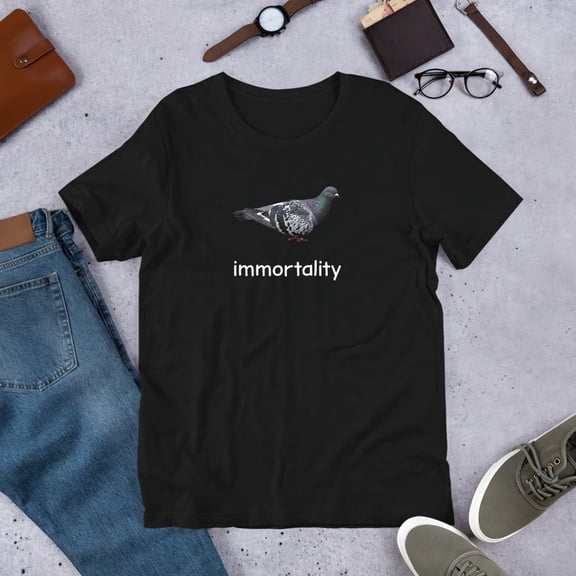 Funny Pigeon Meme T-Shirt, Y2K Weirdcore Graphic Tee, Unhinged Internet Humor Shirt, Unisex Apparel