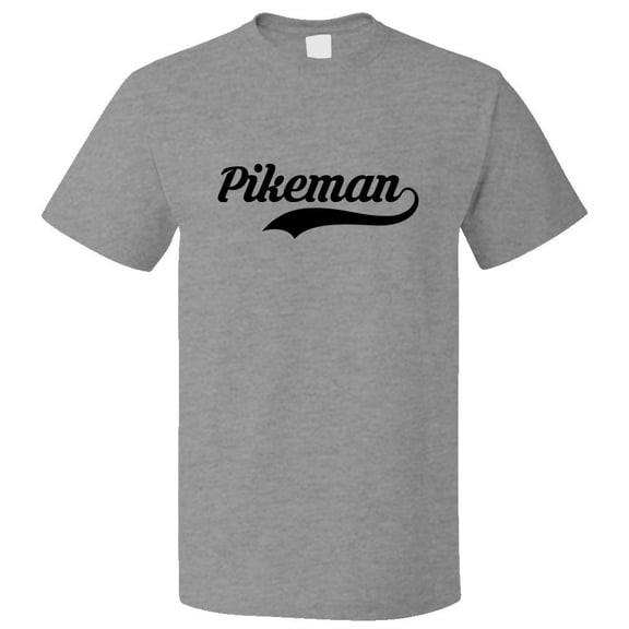 Funny Pikeman Retro Old School T shirt Tee Gift