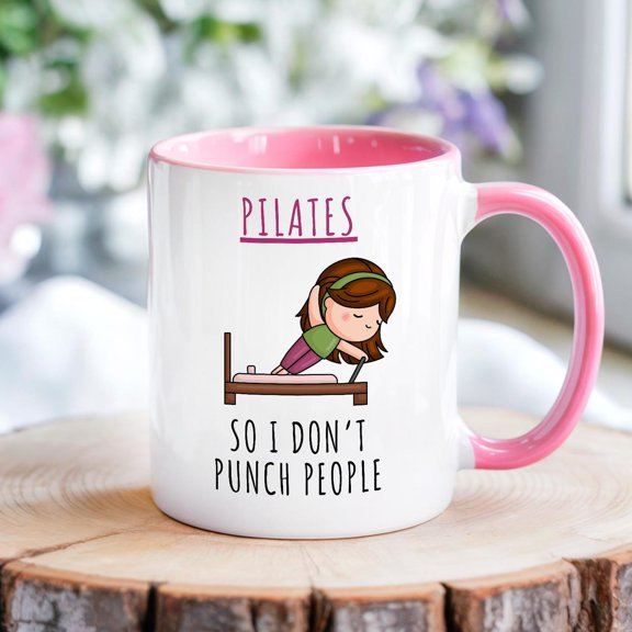 Funny Pilates Mug Gift for Pilates Instructor Reformer Pilates Gift Birthday Gift Gift for Her Daughter Gift for Mum Sister